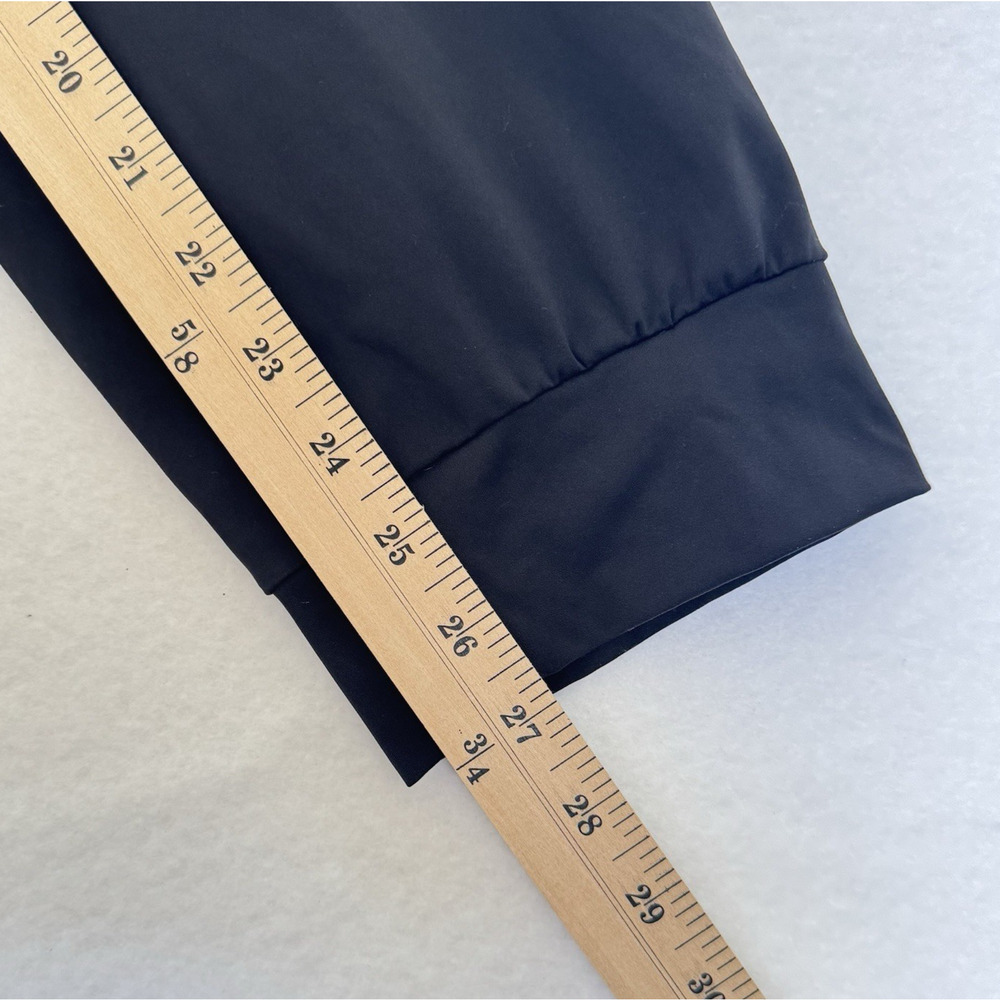 SOMA Weekend Joggers Lounge Pants Black Elastic Waist Drawstring Pockets Size XL - Picture 4 of 9